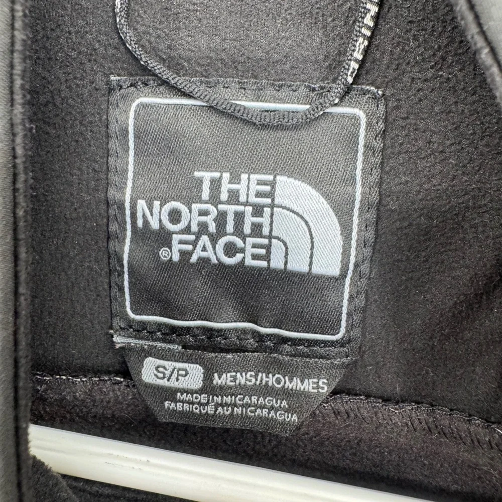 The North Face Mens Apex Bionic Softshell Jacket Black Full Zip Small S/P